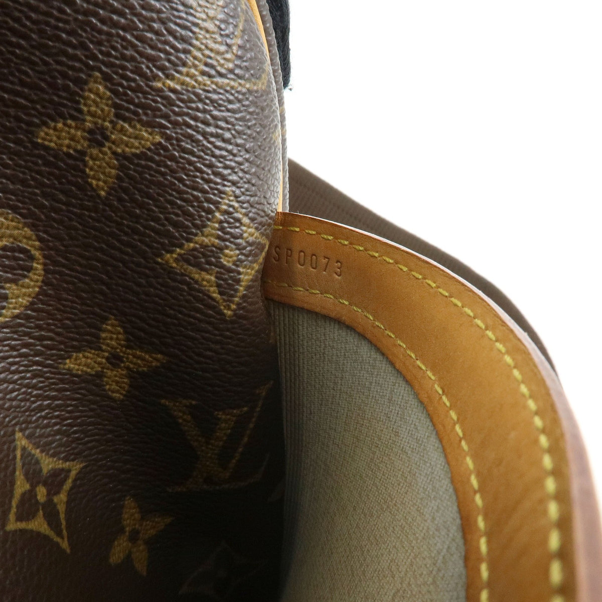 Louis Vuitton Reporter Monogram Canvas, Brown, Canvas, Shoulder Bag