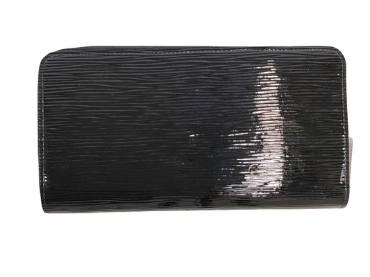 Louis Vuitton Zippy Wallet NM Epi Leather, Black, Leather, Wallet