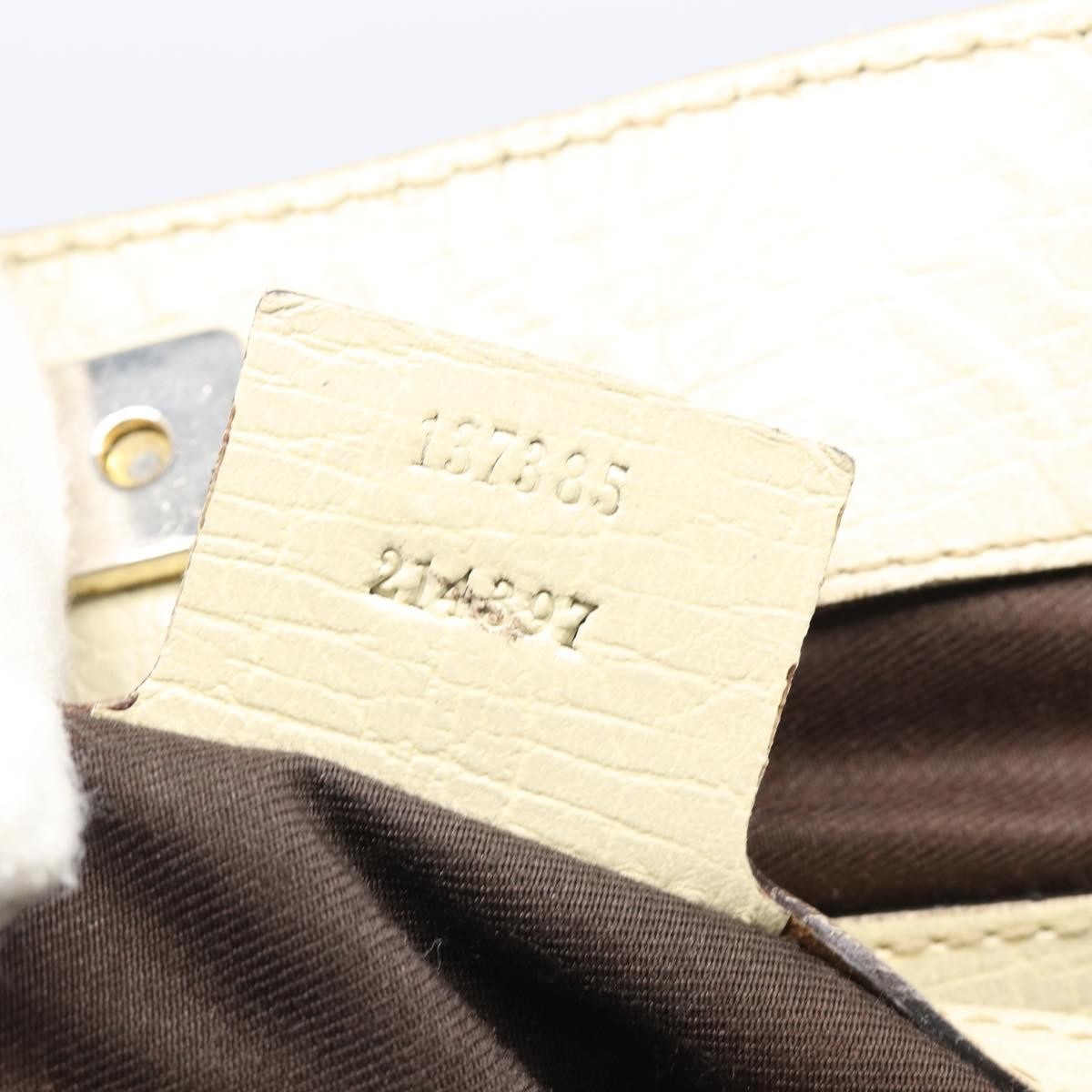 Gucci Horsebit Handle GG Canvas, Beige, Canvas, Tote Bag
