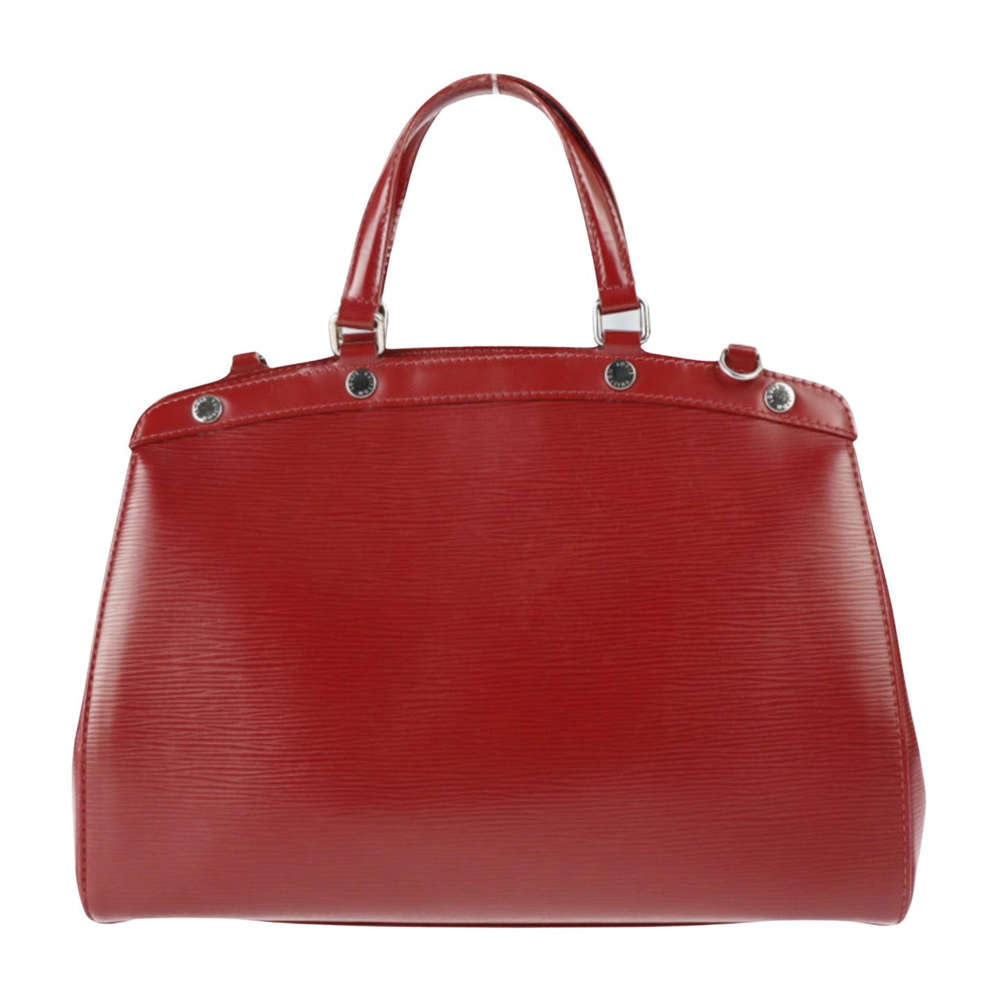 Louis Vuitton Bréa, Red, Leather, handbag