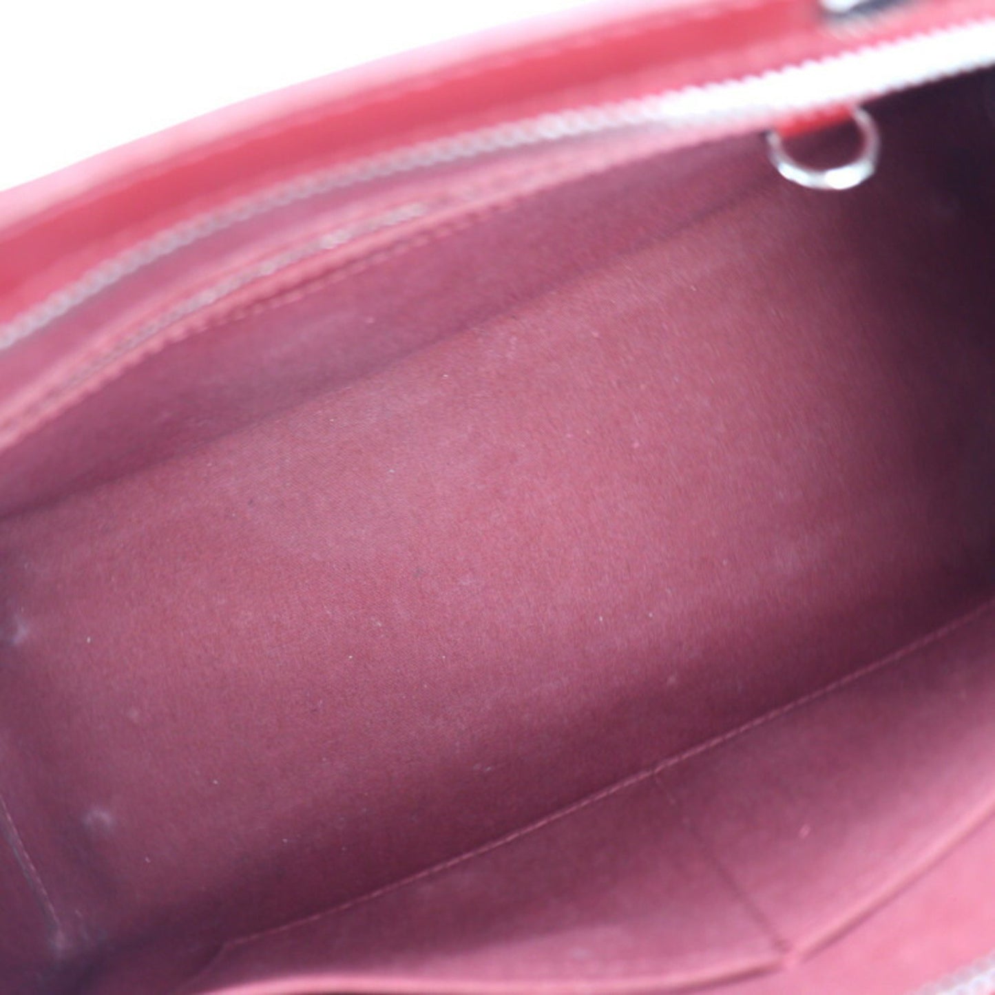 Louis Vuitton Bréa, Red, Leather, handbag