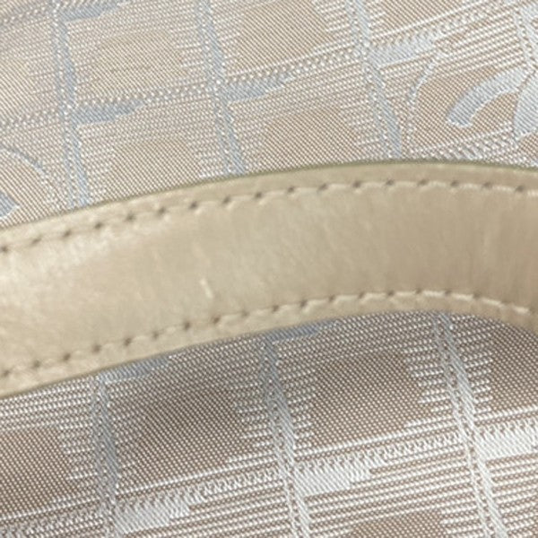 Chanel Travel Line Nylon, Beige, Nylon, Tote Bag