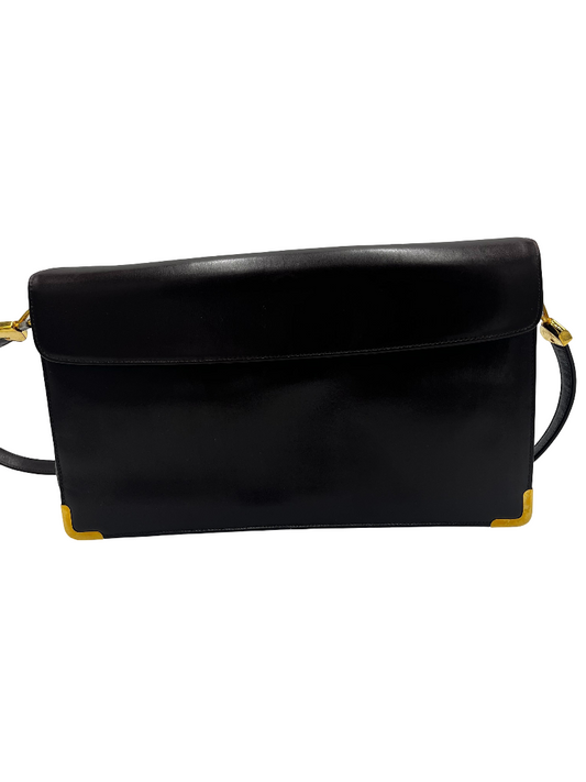 Christian Dior 30 Montaigne Clutch Patent leather, BROWN, PATENT_LEATHER, Shoulder bag