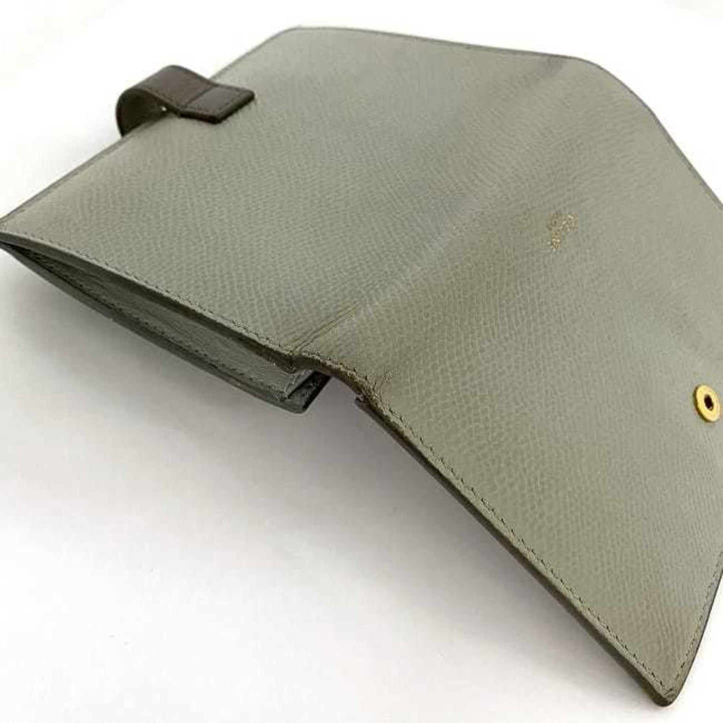 Céline, Grey, Leather, wallet