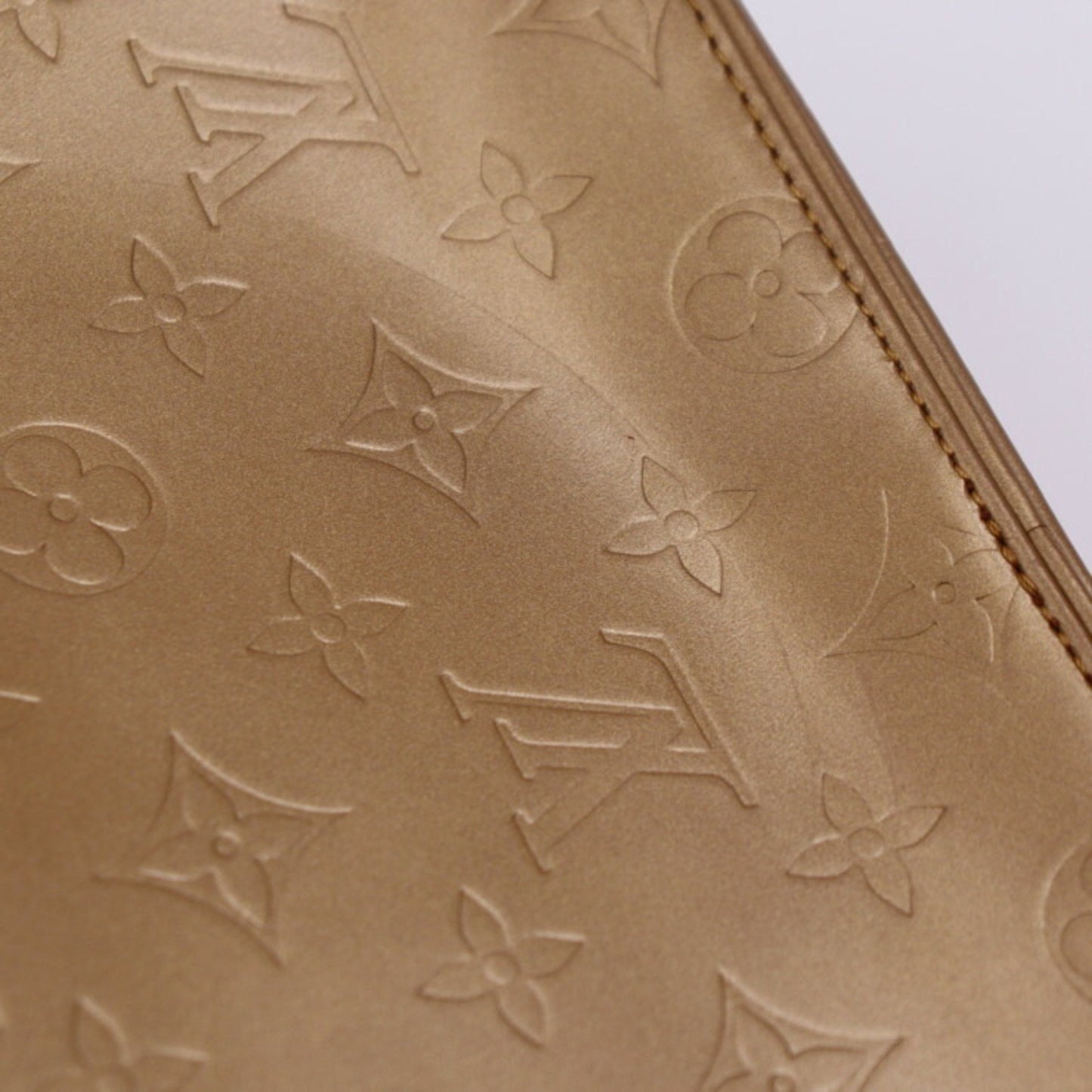 Louis Vuitton Stockton, Brown, Canvas, shoulder