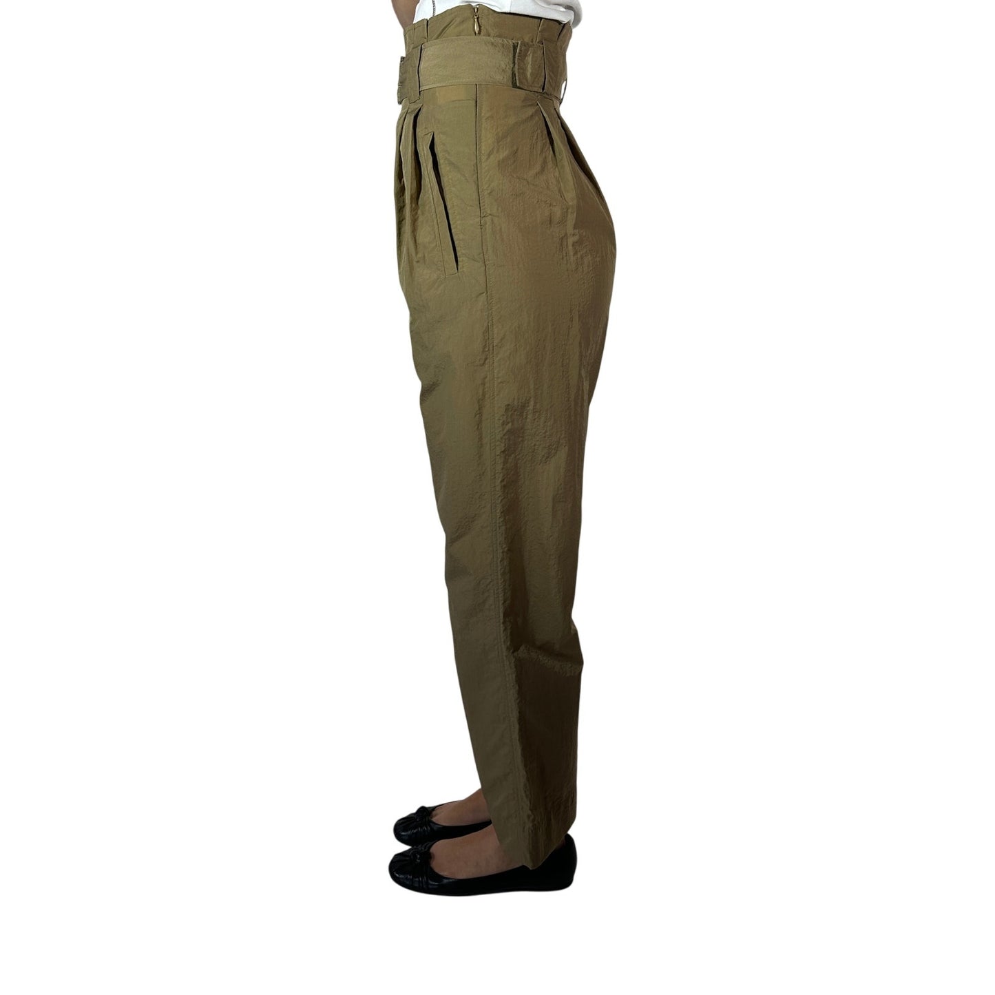 Ganni High Waisted Paperbag Trousers