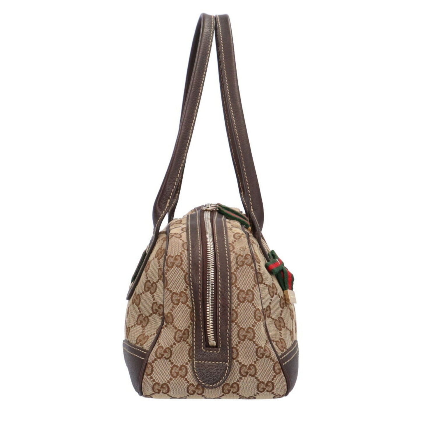 Gucci Princy, Brown, Canvas, shoulder