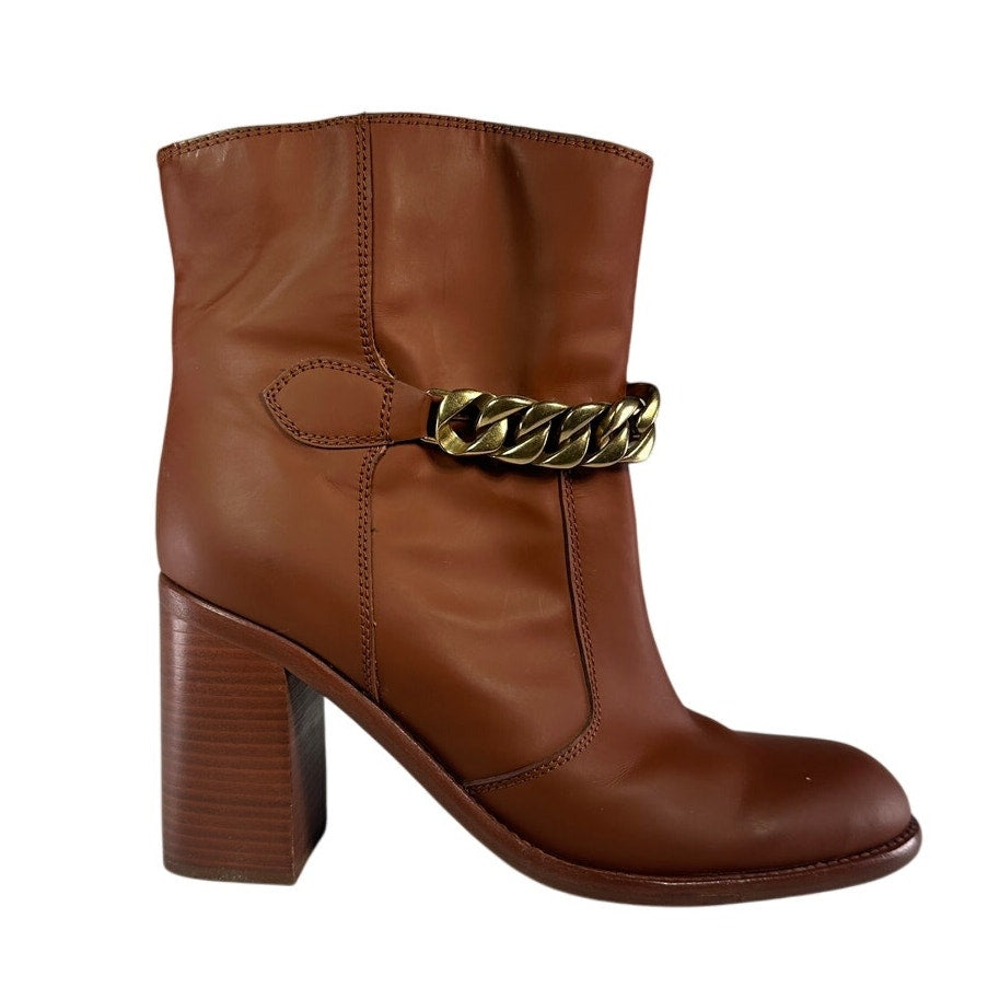 SEE BY CHLOE Penelope Chain Ankle Boots