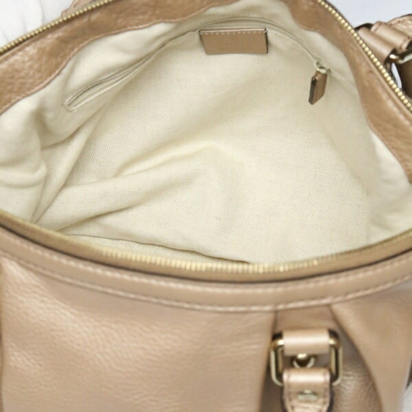 Gucci Sukey, Gold, Leather, handbag
