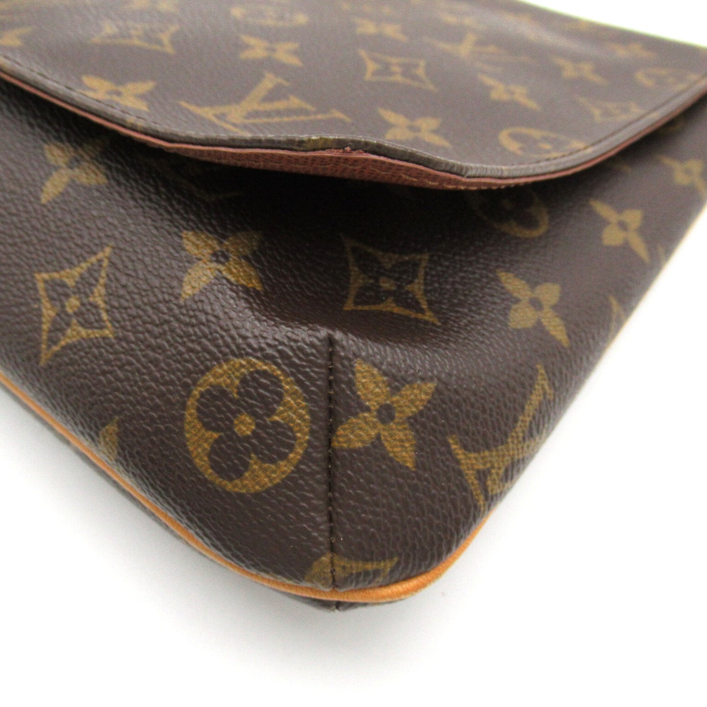 Louis Vuitton Musette Salsa, Brown, Canvas, shoulder