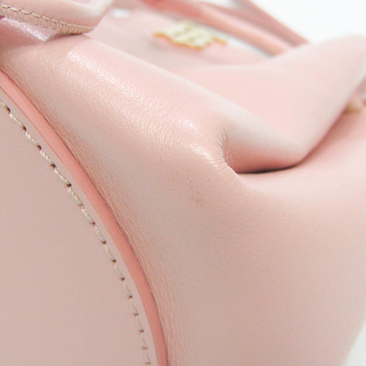 Burberry TB, Pink, Leather, shoulder