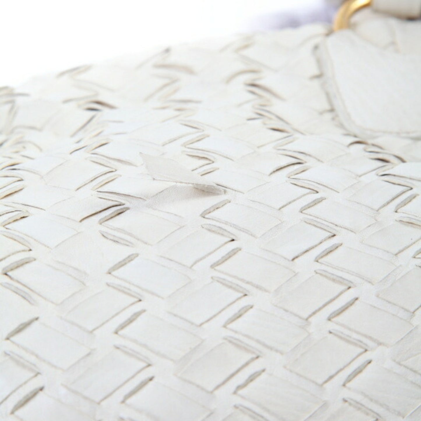 Miu Miu, White, Leather, handbag