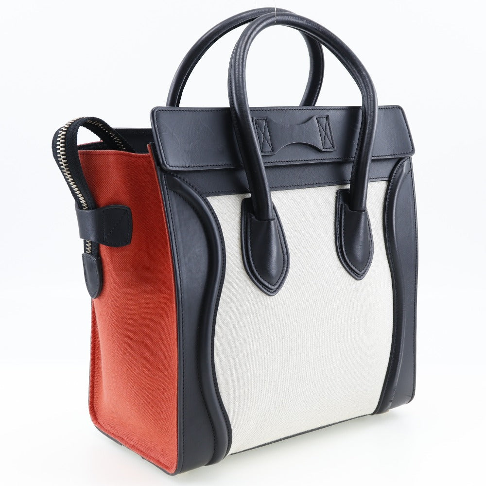 Céline Luggage, Multicolour, Leather, handbag