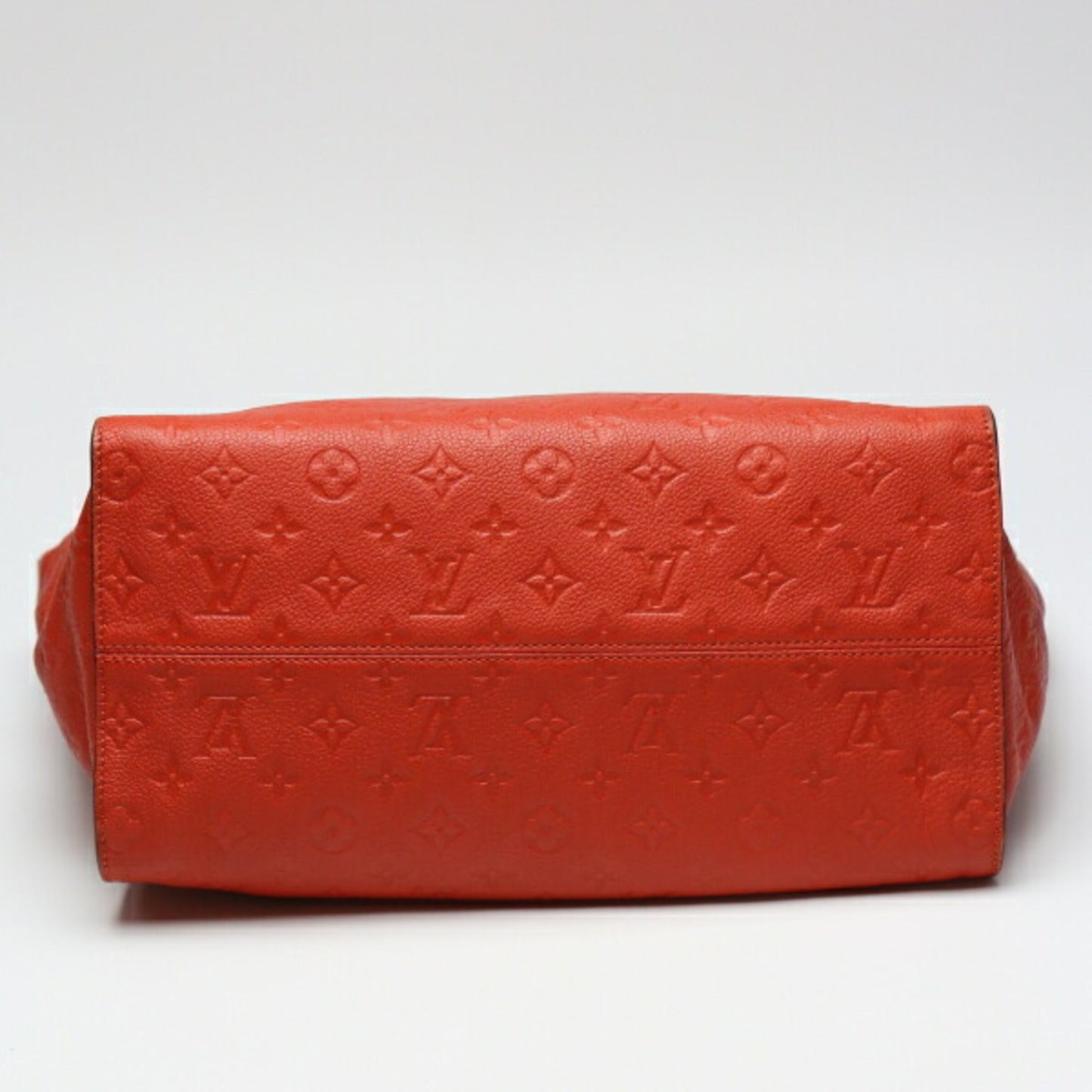 Louis Vuitton Lumineuse, Red, Canvas, tote