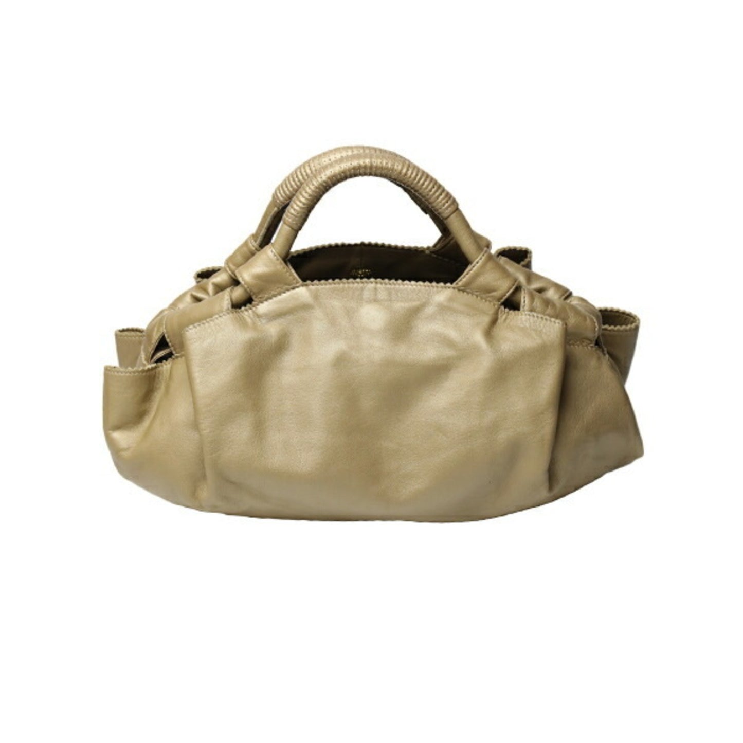 Loewe Nappa, Gold, Leather, handbag