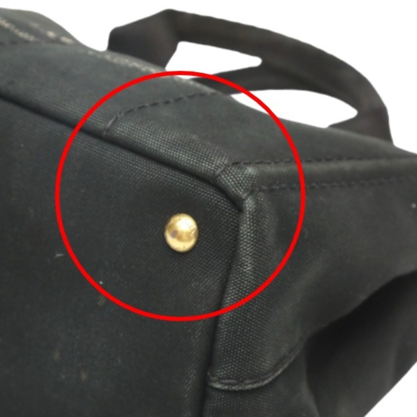 Prada Canapa, Black, Denim - Jeans, tote