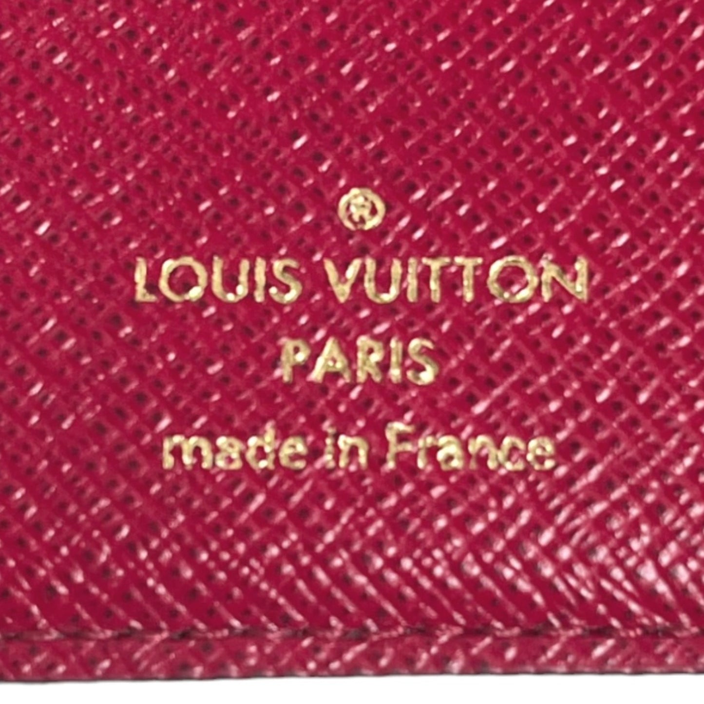 Louis Vuitton Juliette, Pink, Canvas, wallet