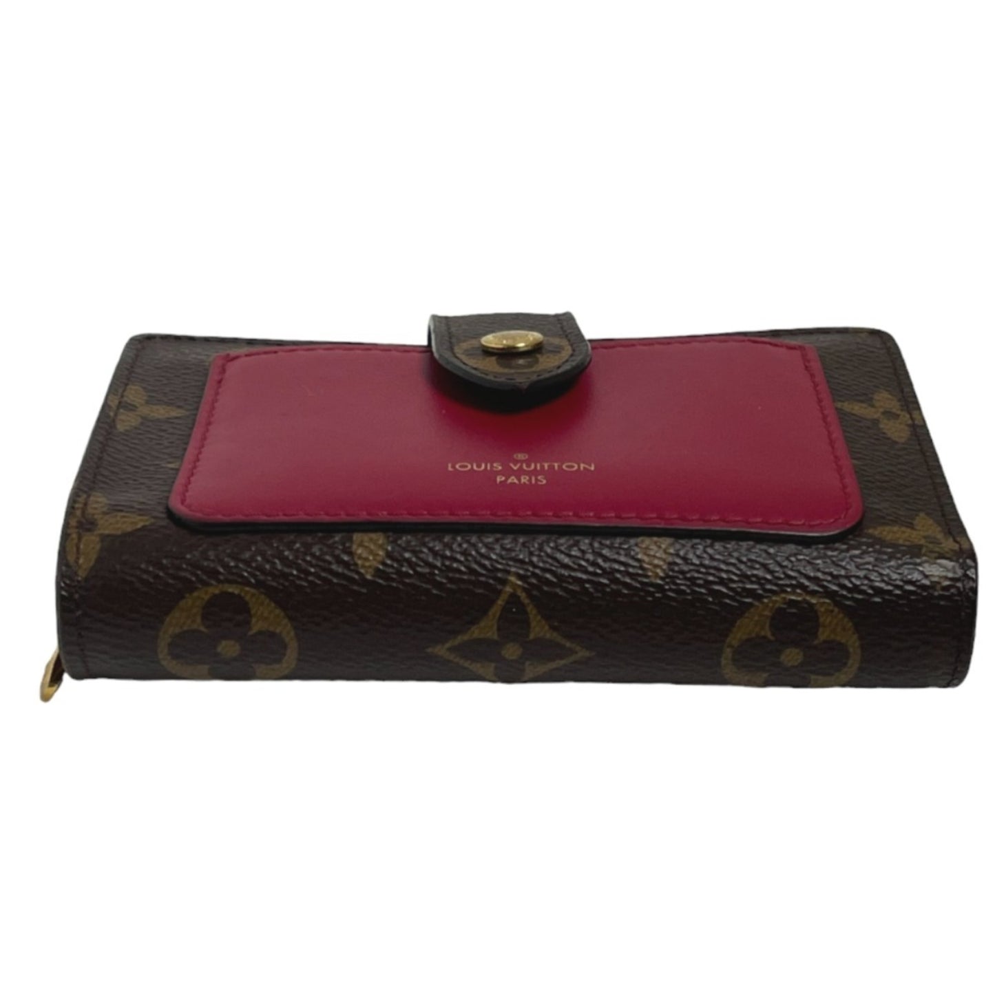 Louis Vuitton Juliette, Pink, Canvas, wallet