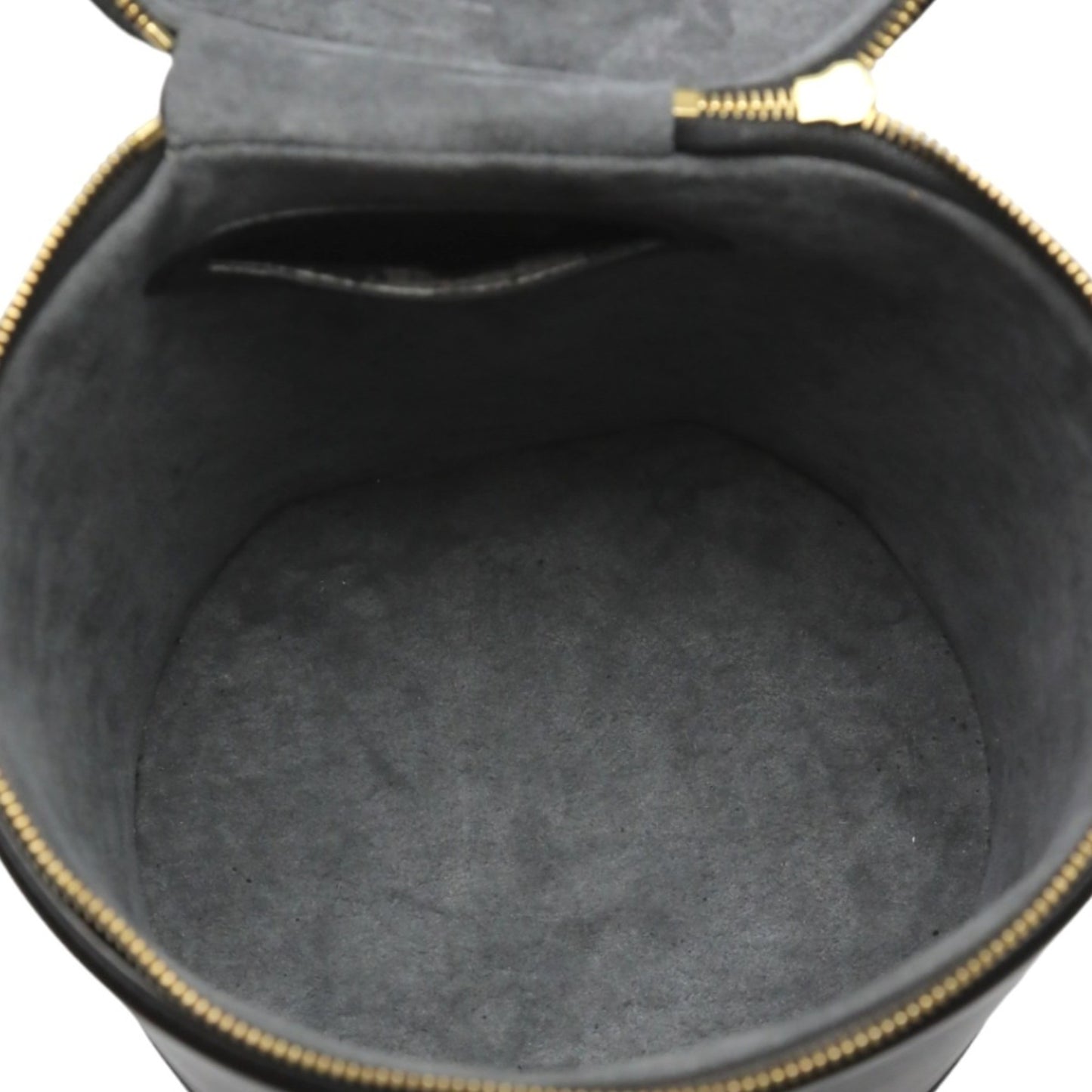 Louis Vuitton Cannes, Black, Leather, handbag