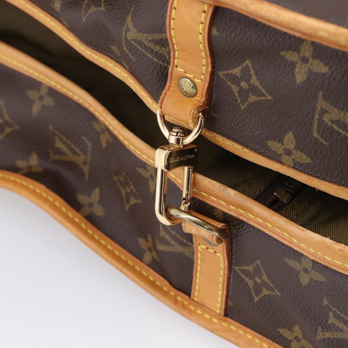 Louis Vuitton Garment Carrier Monogram Canvas, Brown, Canvas, Handbag