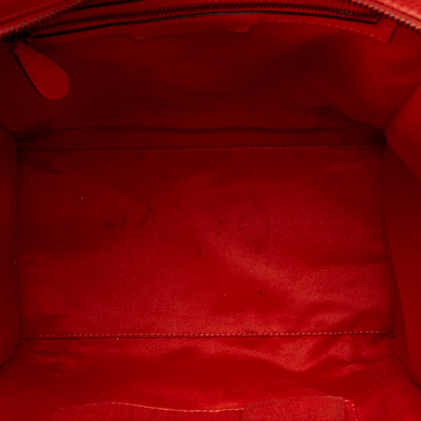 Céline Luggage, Orange, Leather, handbag