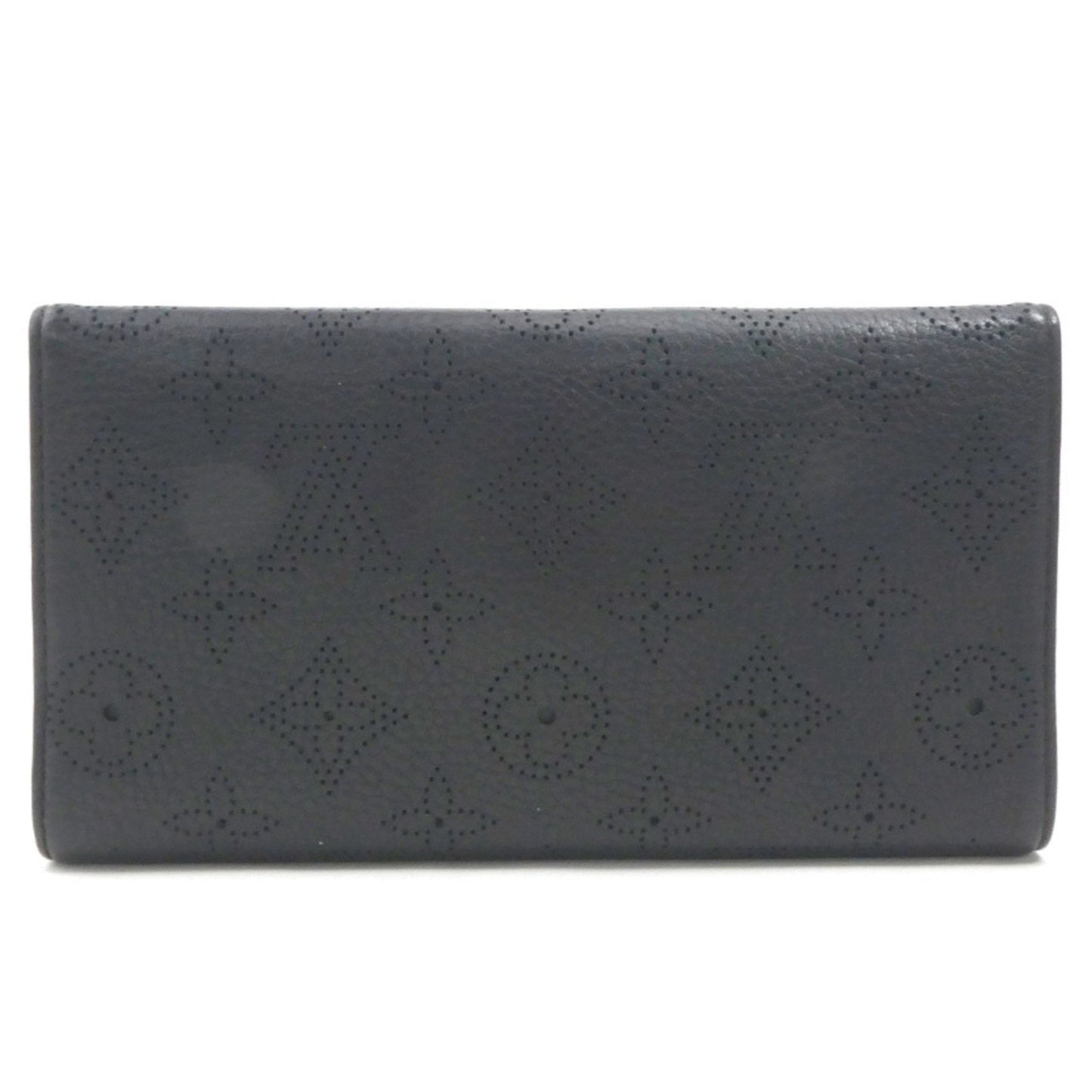Louis Vuitton Amelia, Black, Leather, wallet
