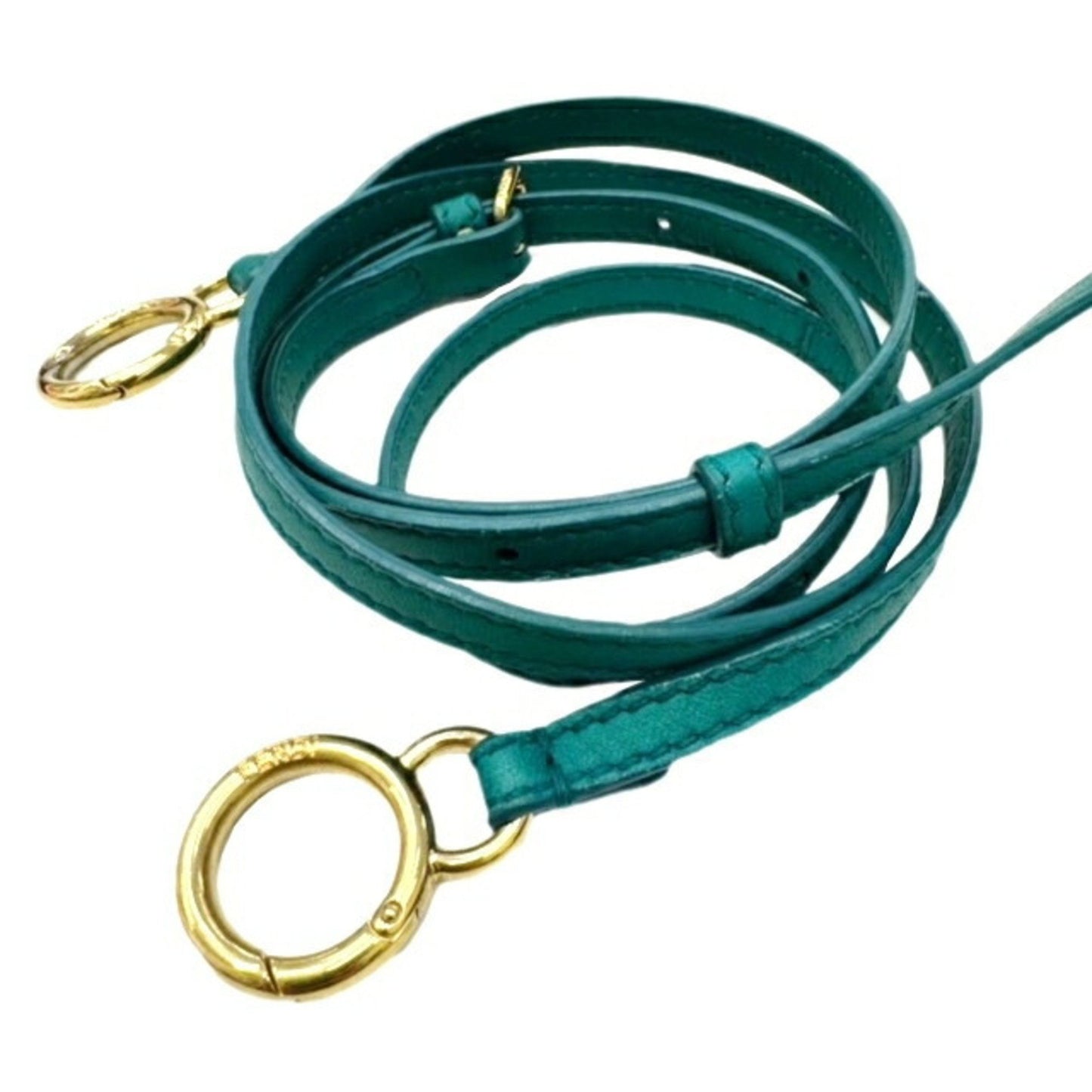 Fendi Peekaboo, Green, Leather, handbag