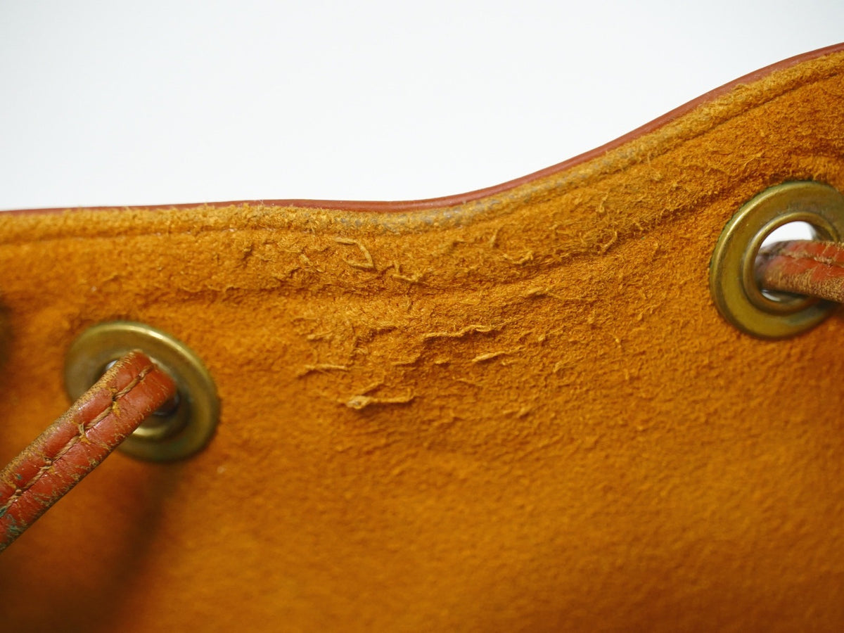 Louis Vuitton Petit Noe Epi Leather, Brown, Leather, Shoulder Bag