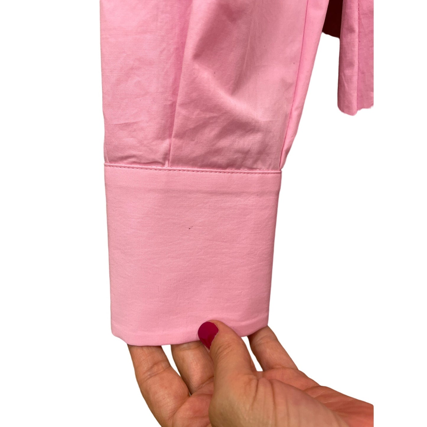 MSGM Μπλούζα Camicia Top 46 IT Ροζ NWT