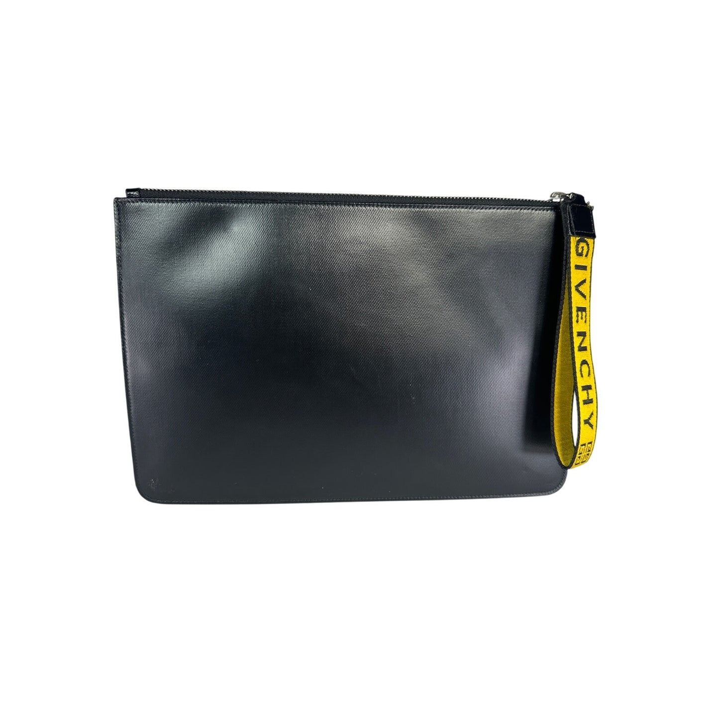 GIVENCHY Ticker Leather Pouch Clutch
