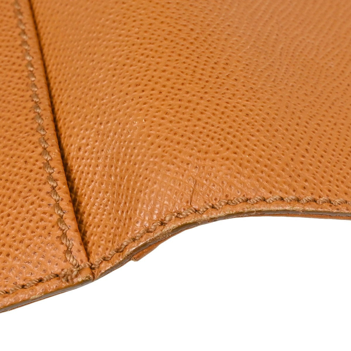 Chanel Trifold Caviar, Brown, Leather, Wallet