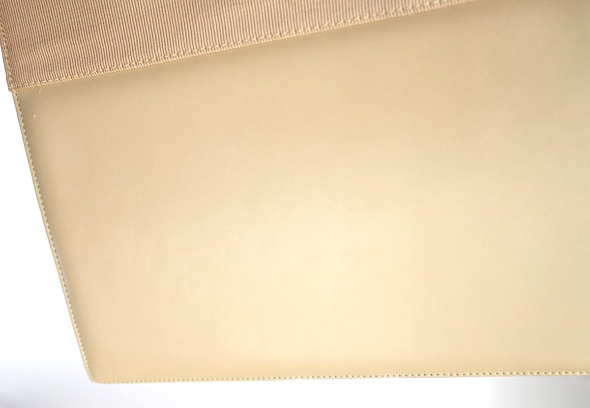 Salvatore Ferragamo Convertible Vara Bow Leather, Beige, Leather, Tote Bag