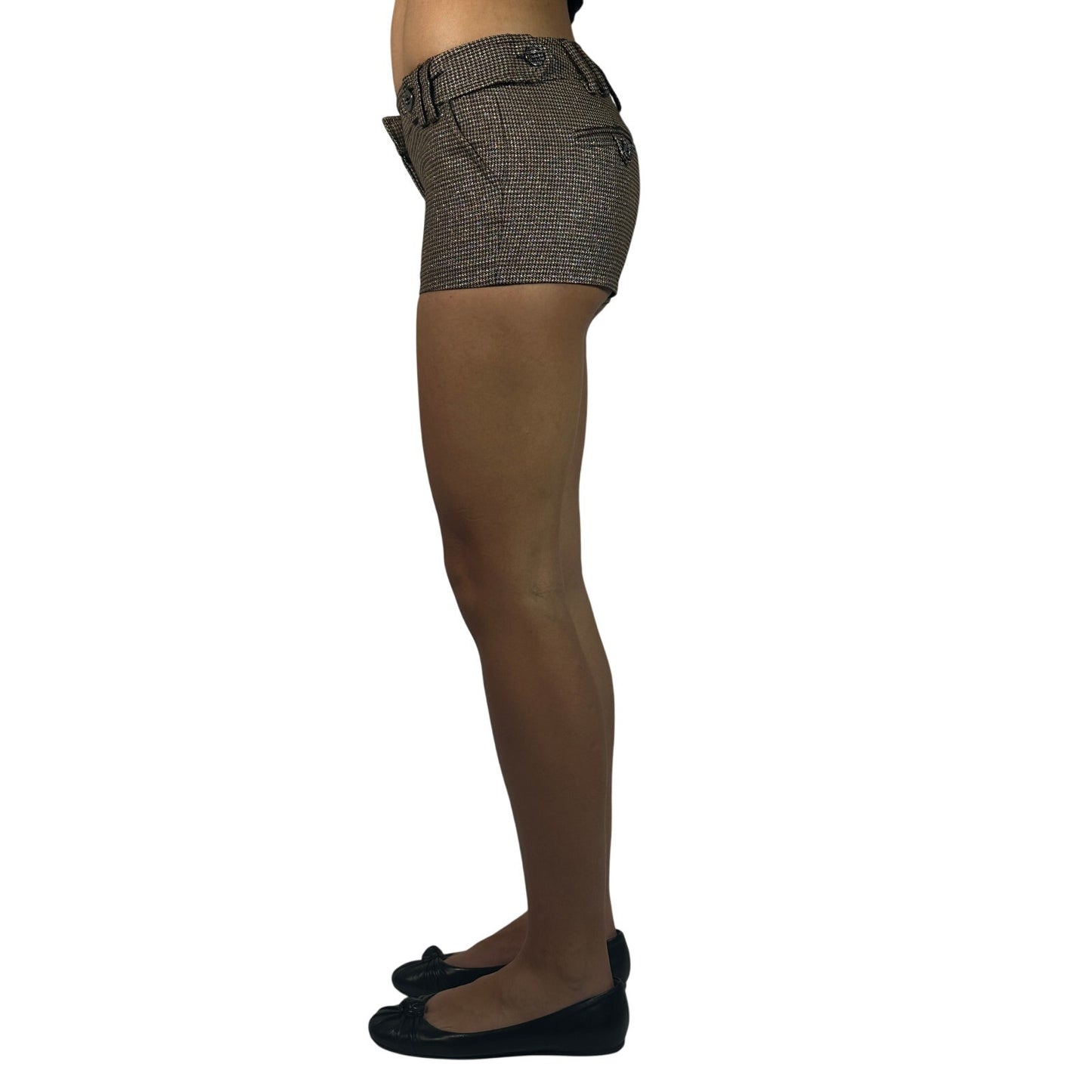 PINKO Wool Blend Shorty Shorts