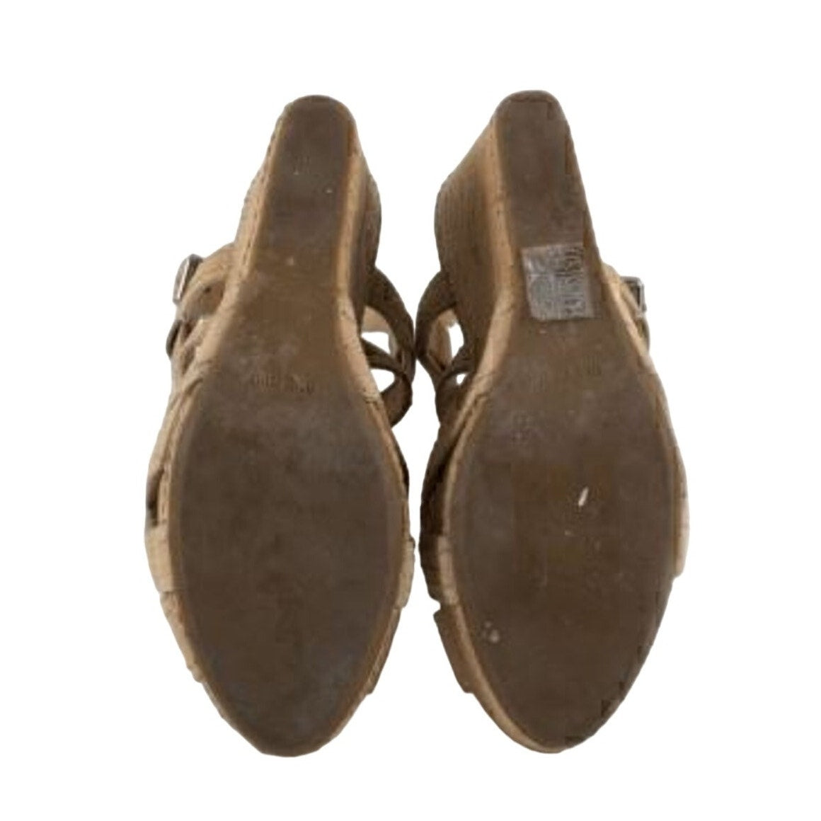 MIU MIU Cork Wedge Sandals