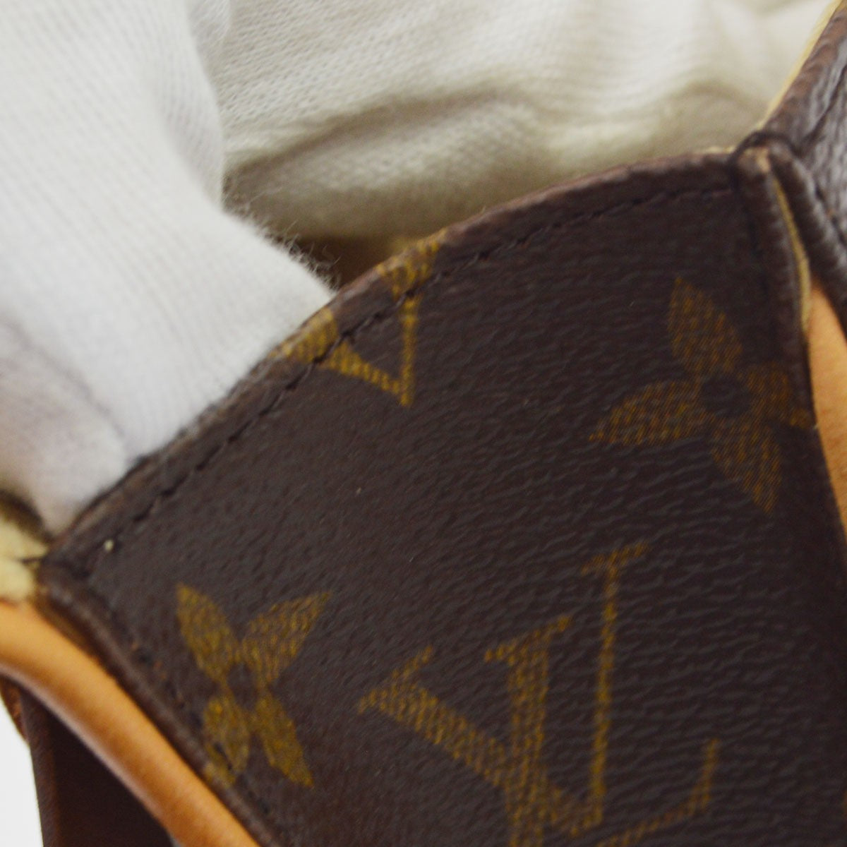 Louis Vuitton Florentine Pochette Canvas, Brown, Canvas, Clutch