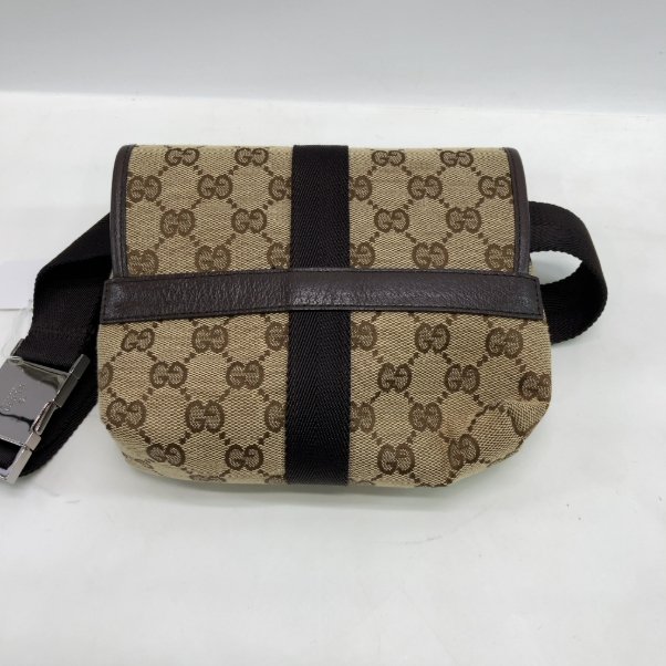 Gucci GG Canvas Bag Canvas, Brown, Canvas, Clutch