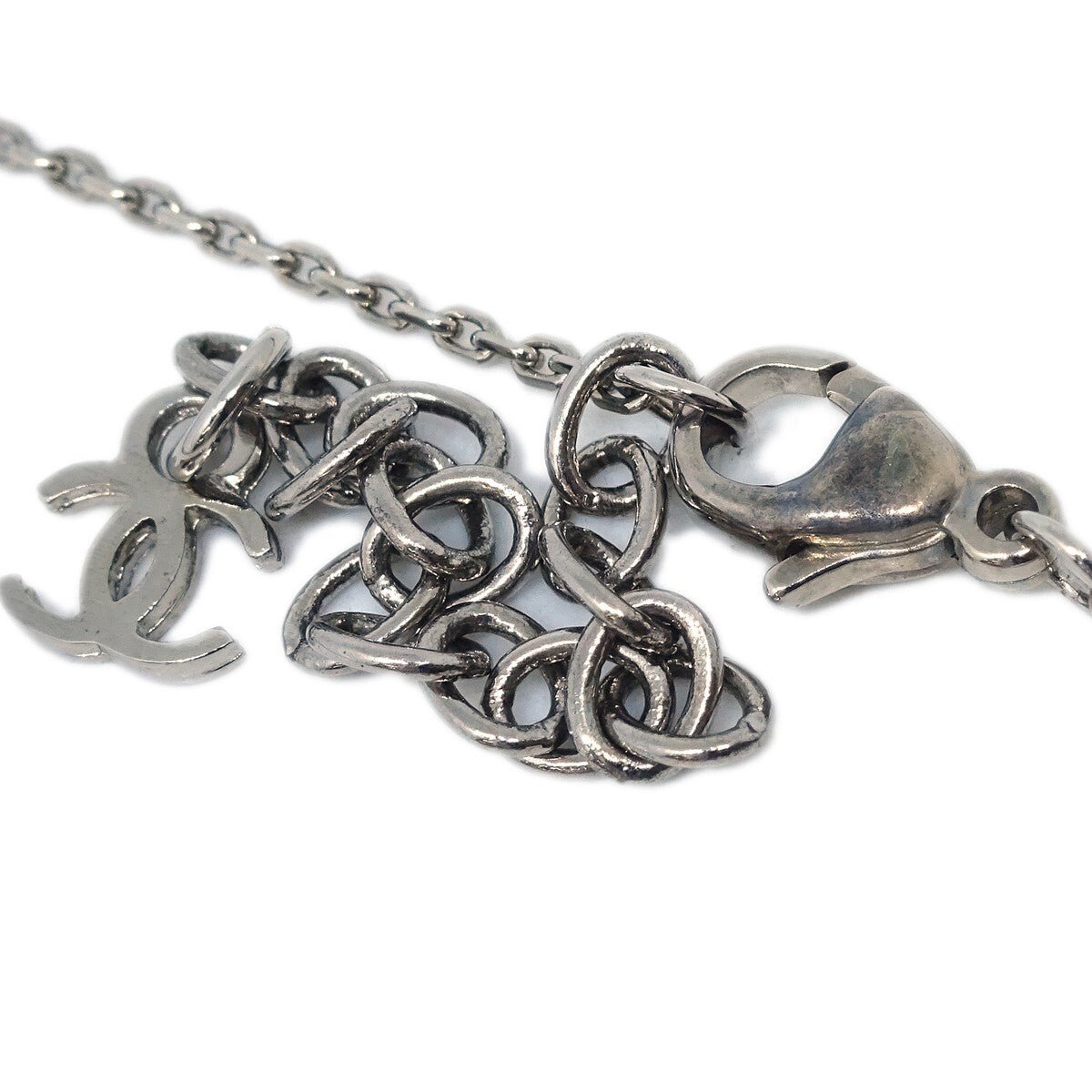 Chanel CC Heart Pendant Necklace - Brandsamsara
