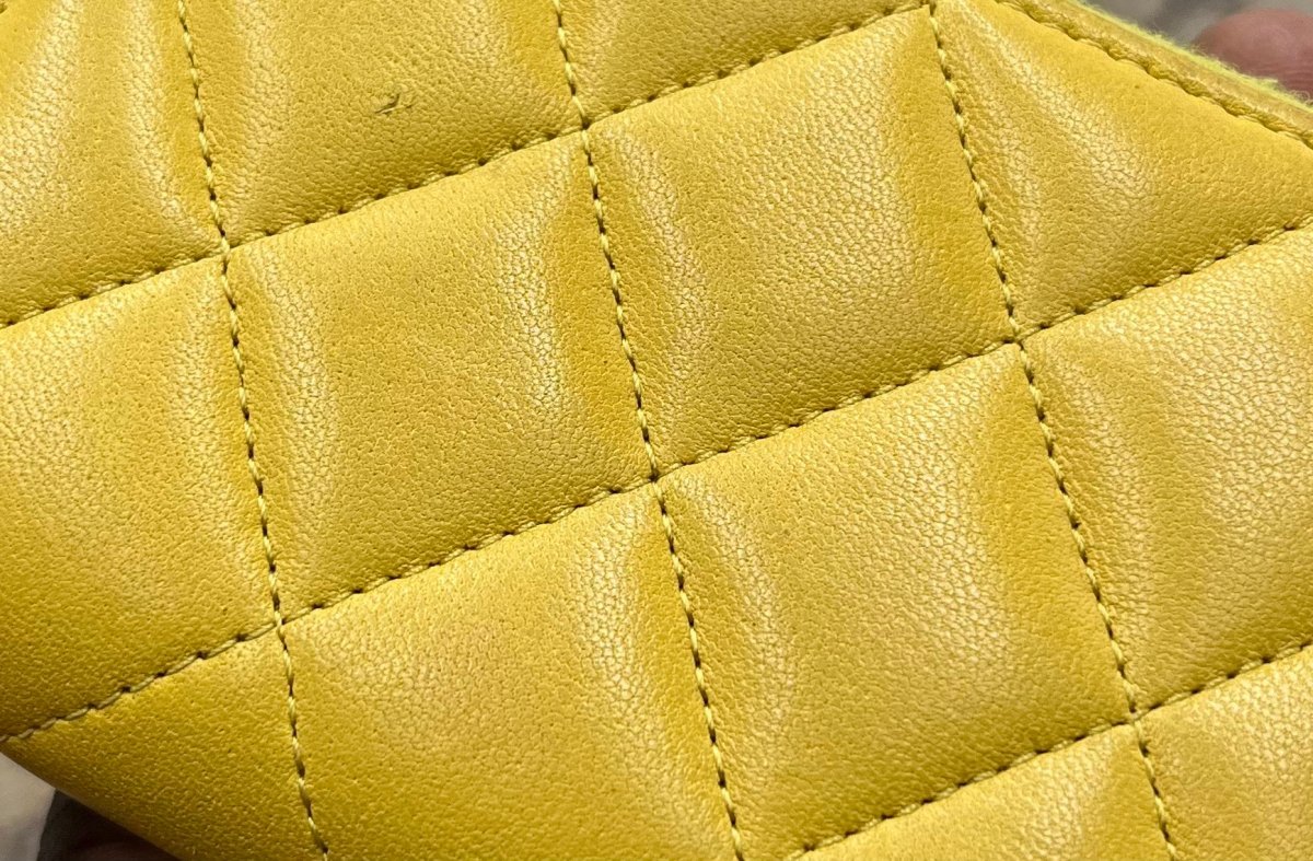 Chanel Double Stitch CC Coin Purse - Brandsamsara