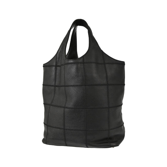 Chanel Square Stitch Tassel Hobo Quilted Leather, Black, Leather, Shoulder Bag