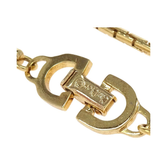 Christian Dior CD Logo Metal, Gold, Gold Plated, Bracelet