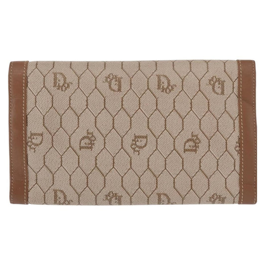 Christian Dior Vintage Honeycomb Flap Wallet - Brandsamsara