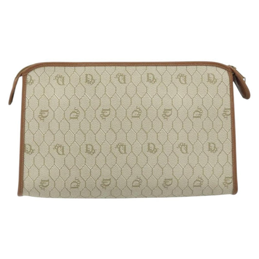 Christian Dior Vintage Honeycomb Zip Pouch - Brandsamsara