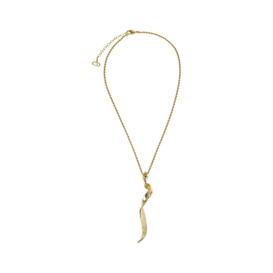 Christian Dior Vintage pendant necklace Metal, Gold, Gold Plated, Necklace