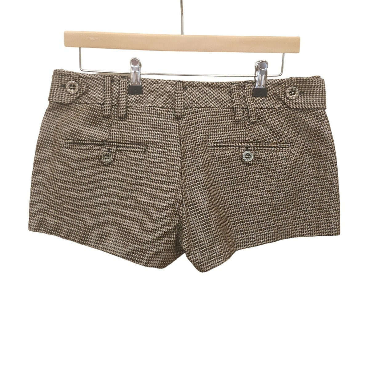PINKO Wool Blend Shorty Shorts