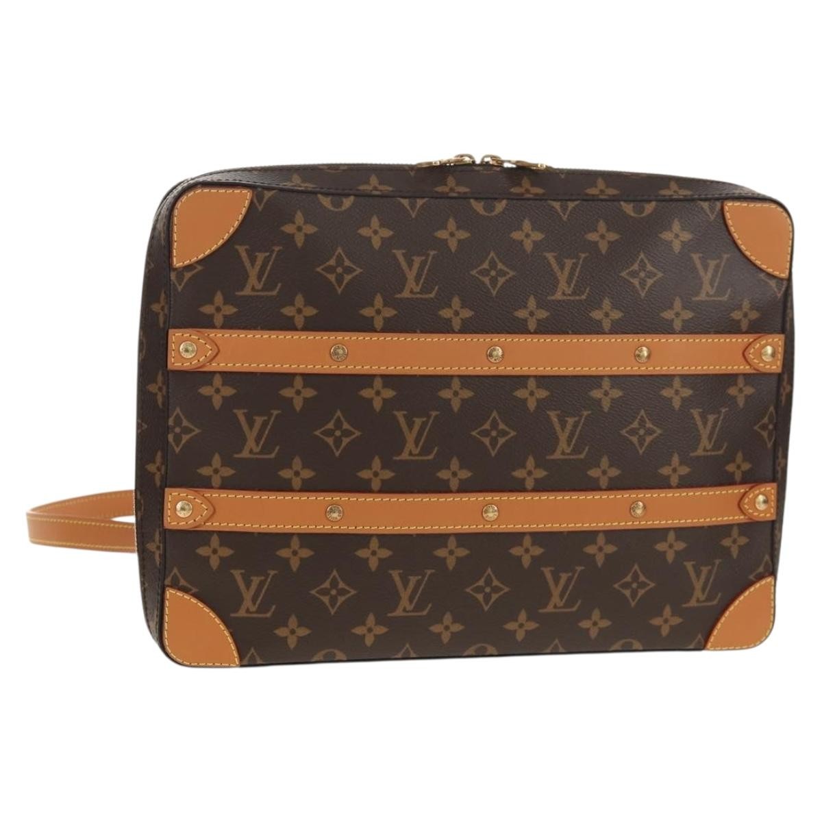 Louis Vuitton Soft Trunk Messenger Monogram Canvas, Brown, Canvas, Shoulder Bag