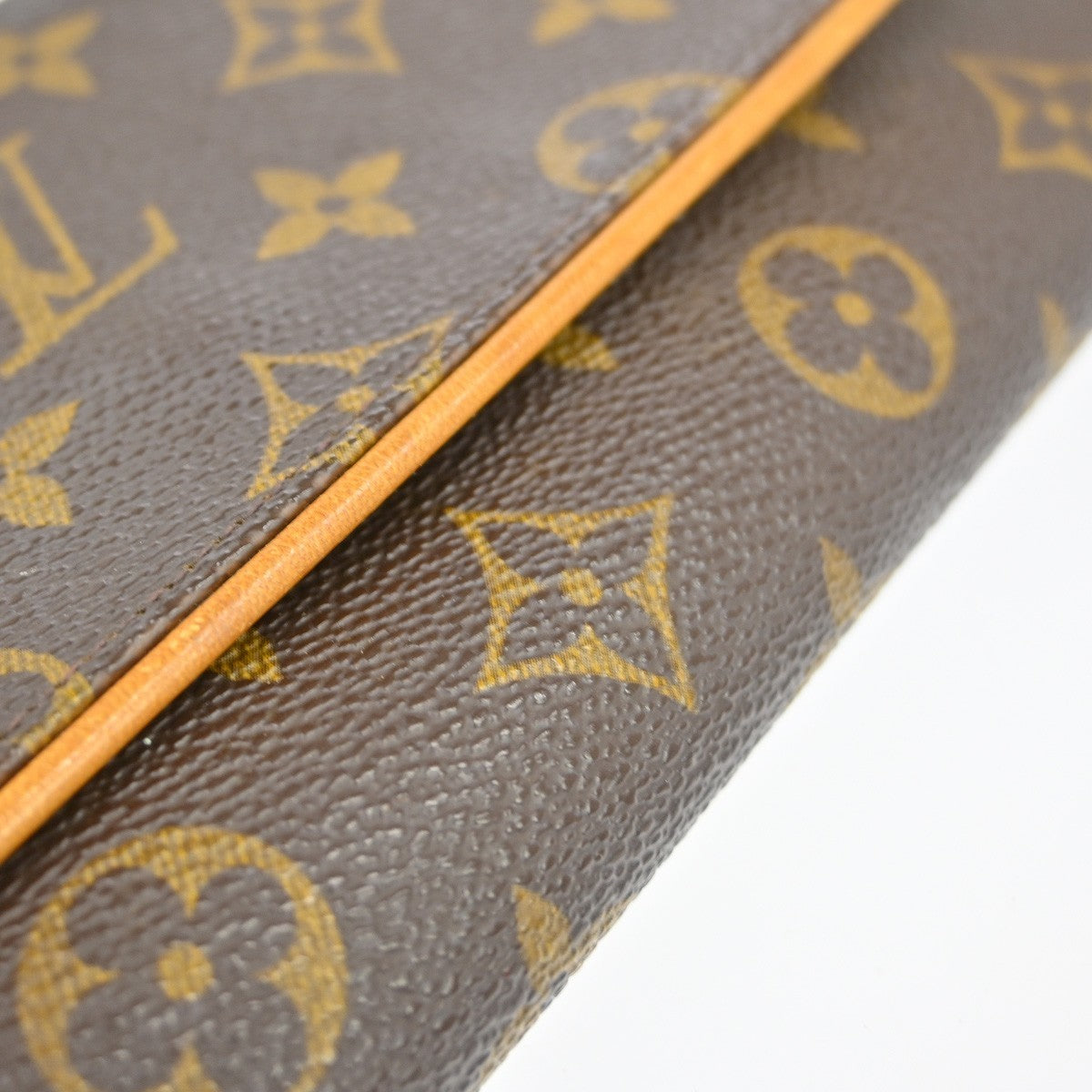 Louis Vuitton Twin Monogram, Brown, Canvas, Clutch