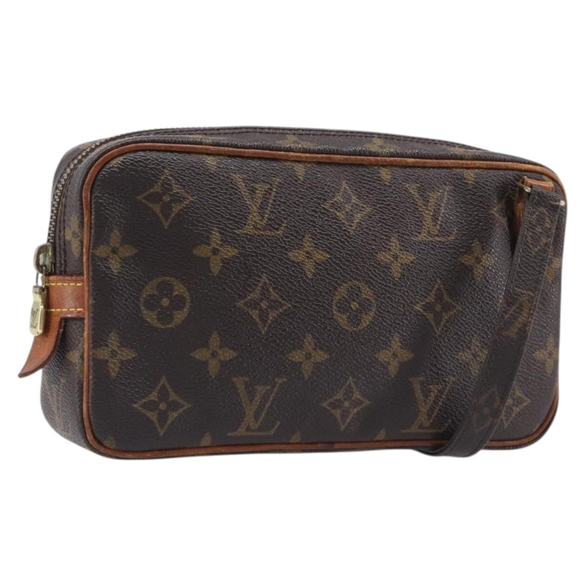 Louis Vuitton Pochette Marly Bandouliere Monogram Canvas, Brown, Canvas, Handbag