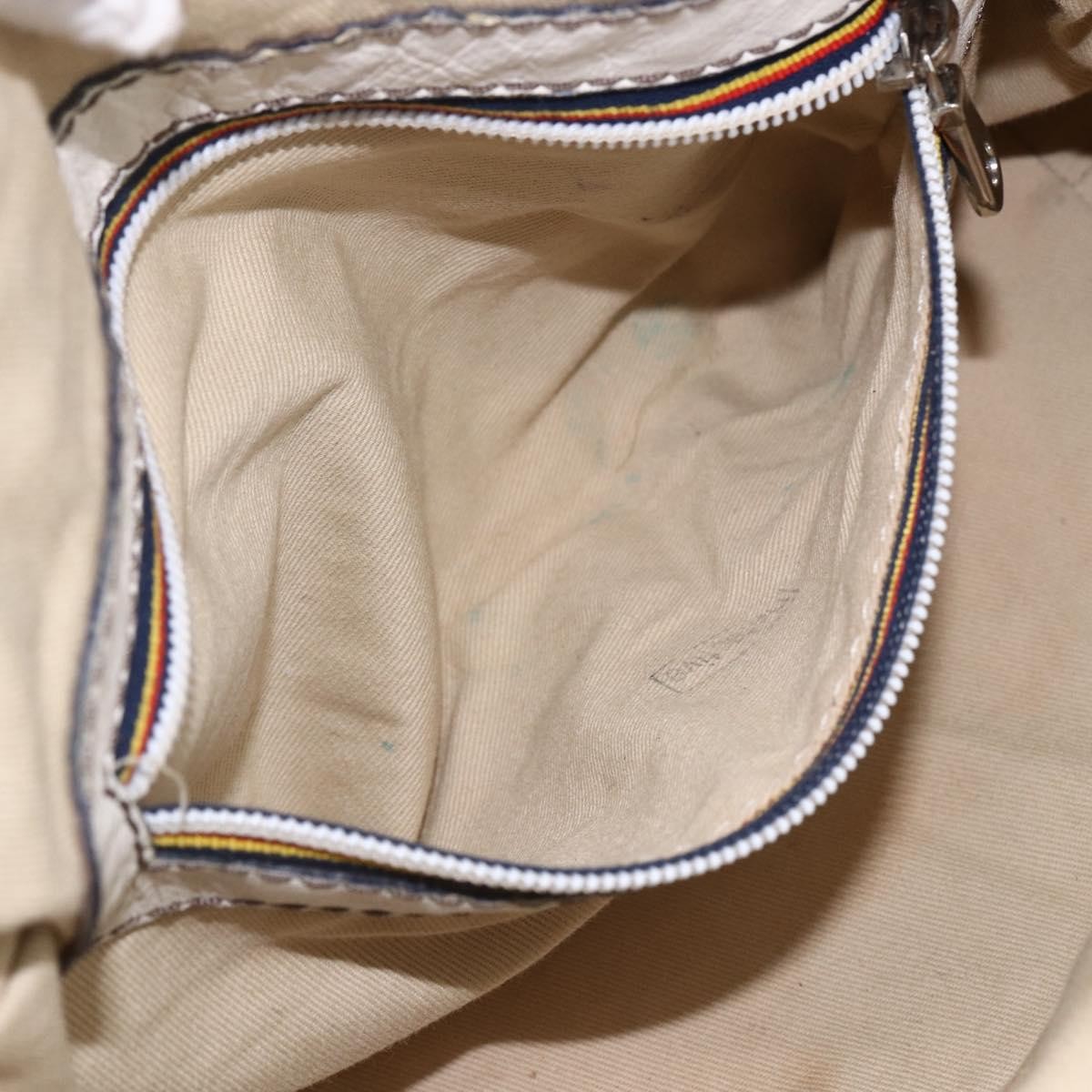 Chloe Handbag Leather, White, Leather, Handbag