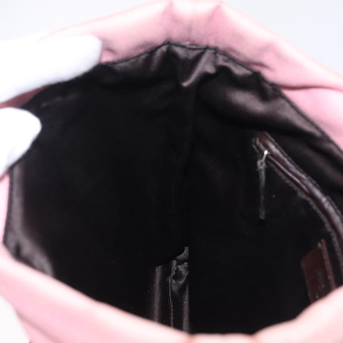 Saint Laurent Kahala Drawstring Canvas, Pink, Canvas, Tote Bag