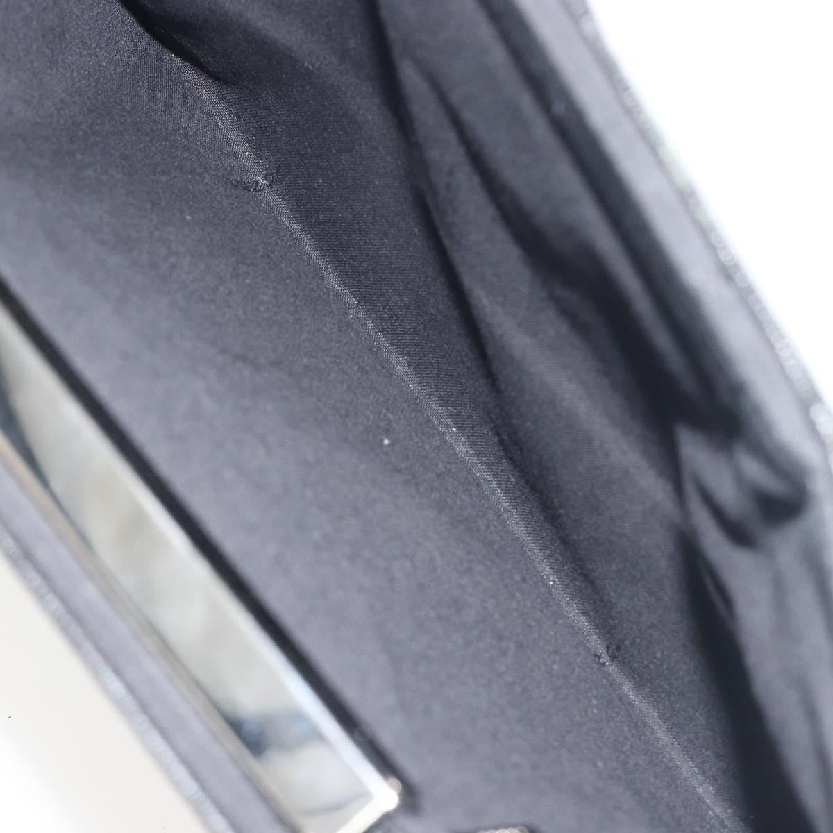 Fendi Grande Colorblock Clutch Leather, Silver, Leather, Clutch
